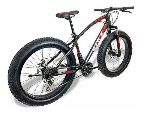 Bicicleta fat bike Fat Sports Fat Bike aro 26 21v freios de disco