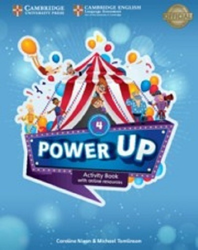 Power Up 4, De Activity Book. Editorial Cambridge, Tapa Blanda En Inglés