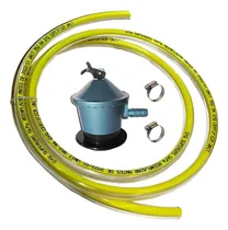 Comprar Kit Válvula De Gas 13 Kg + 1.5 M Manguera + 2 Abrazaderas