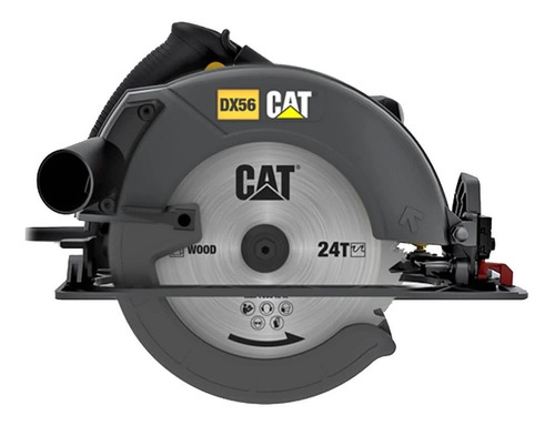 Sierra Circular Cat Dx56 71/4 1800w Con Disco Y Guía