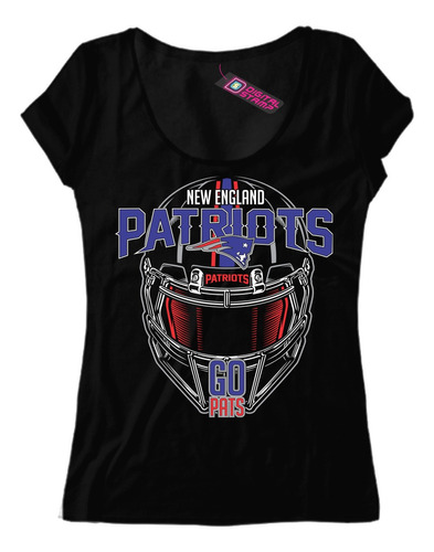 Remera Mujer New England Patriots Football Americano  T76