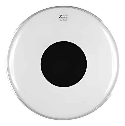 Remo Parche 22 En-1322-ct Encore Centro Negro