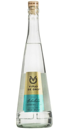 Pisco Peruano Viñas De Oro Alcholado 750 Ml Quirino