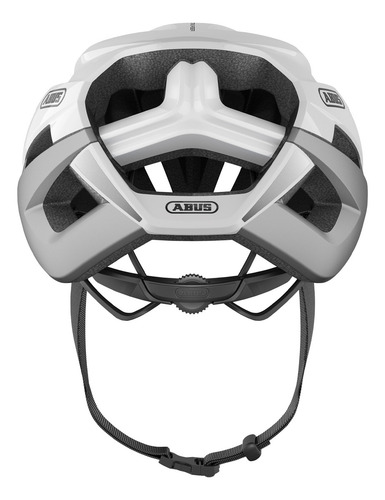 Casco Para Ciclismo Abus Stormchaser Color Polar White Talla L 59-61 Cm