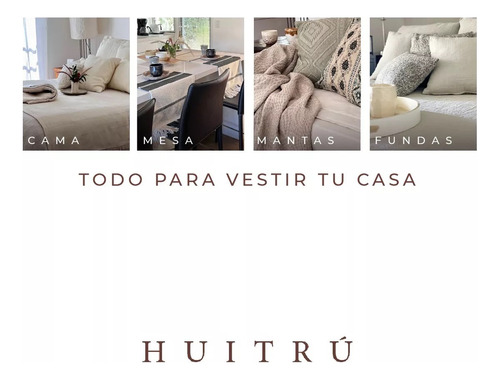 Pie De Cama Manta Chenille 180x60 Guadalajara Huitrú Coral Guadalajara