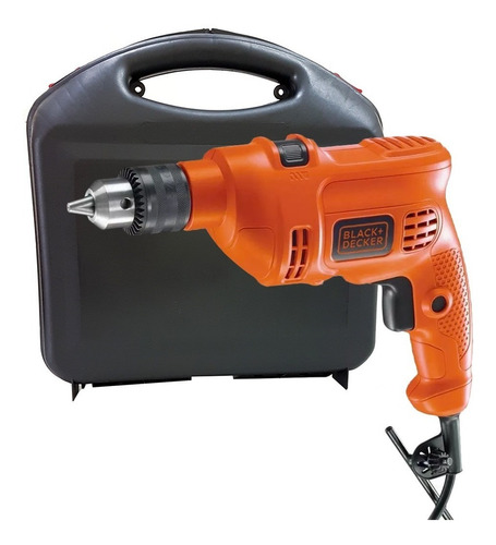 Furadeira De Impacto 3/8 127v Tm500 Maleta Black + Decker