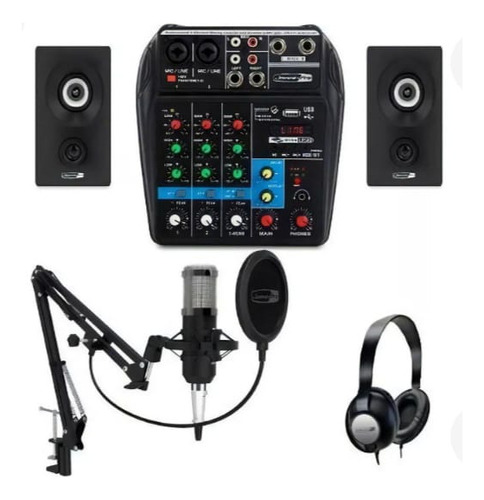 Pack De Estudio (jammin Pro Stidio Pack 2 Bt Interfaz Usb) 