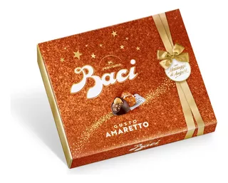 Baci Amaretto Perugina Bombones Gift Box 200g - 16 Piezas