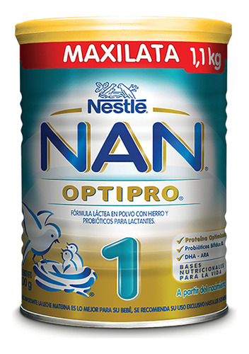 Formula Infantil Nan Optipro Etapa 1 De 0-6m X 1100gr