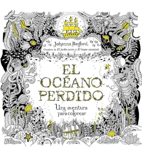 El Oceano Perdido  (para Colorear) Johanna Basford 