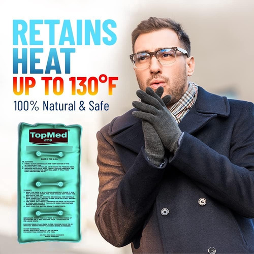 Instant Reusable Heat Pack, Reusable Hand Warmer, Instant To