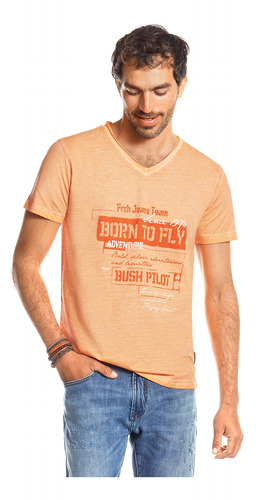 Polera Hombre Virginia Naranjo Ferouch Ss 2022