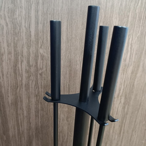 SA Kit De Limpeza Acessórios Para Lareira Cabo Ferro 3 Ferramentas