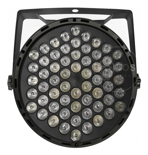 30x Refletor Slim Led Par 64 Rgbwa 60 Leds Cree De 3w Festas