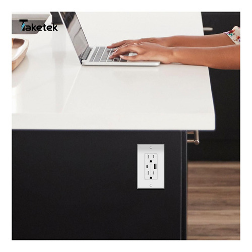 Saída Usb Taketek, Receptáculos Usb-c, Tomada Elétrica