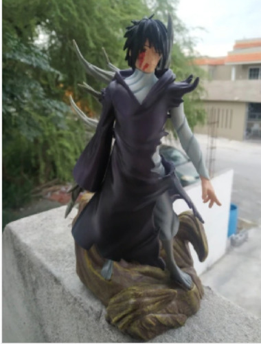 Figura De Obito Con El Zetsu Blanco