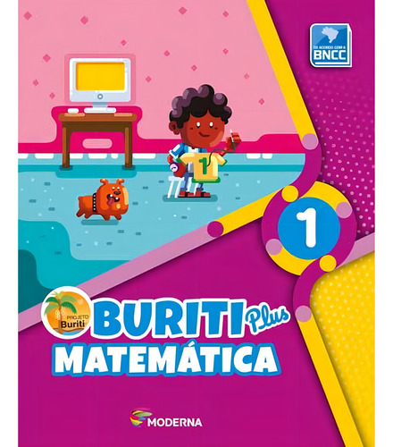 Livro Buriti Plus Matemática 1º Ano - Coleção Projeto Buriti