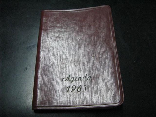 Retro Virales: Antigua Agendas 1963 Nunca Usado
