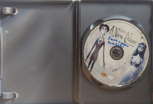 Dvd A Noiva Cadáver Tim Burton Johnny Depp (Usado)