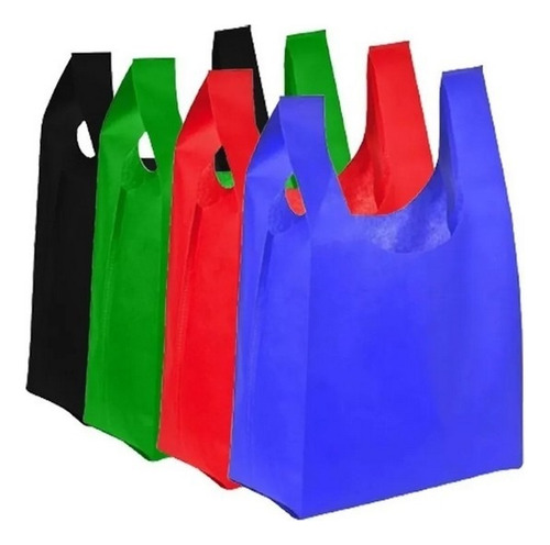 Bolsas Reutilizables Tnt 40x65 500 Unidades