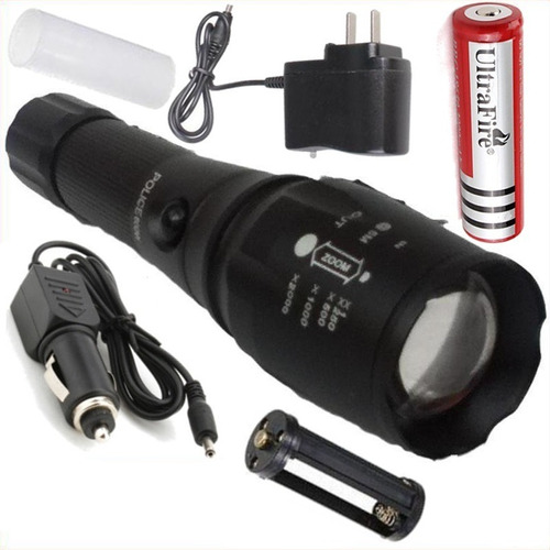 Lampara Tactica 10000 Lumen Led Xlmt6 Recargable Enviogratis