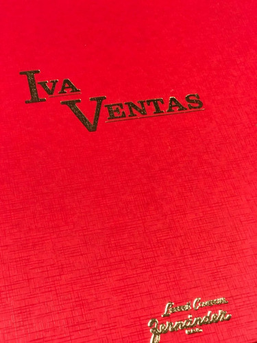 Libro Iva Ventas 48 Folios Flexible