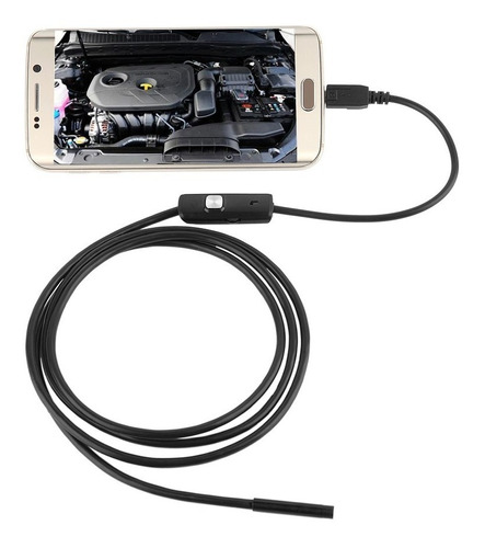 Endoscopio Boroscopio Sonda 2m 5.5mm Sumergible Cloaca