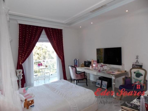 Imagem 13 de 15 de Penthouse Tamboré: Finíssima Decoração: Porteira Fechada - Es336k