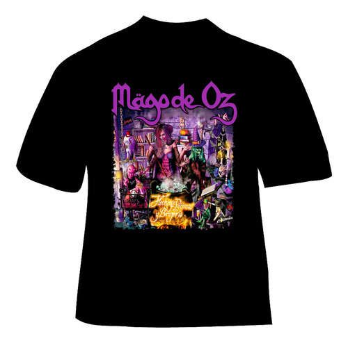 Polera Mago De Oz - Ver 13 - Hechizos, Pocimas Y Brujeria