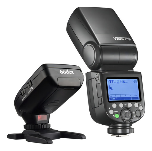 Kit Flash Godox V860iii Ttl Hss P/ Nikon + Rádio Flash Xpron