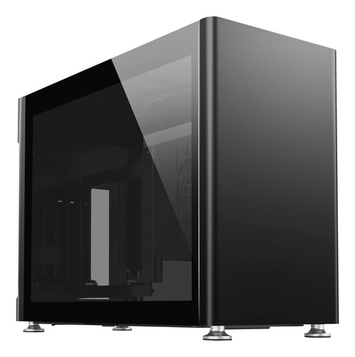 Case De Juegos Jonsplus I100 Pro Mini-itx, Aleación Negra, P