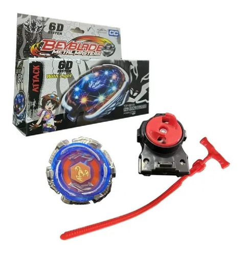 Beyblade Trompo Metal Master Con Luz Playking