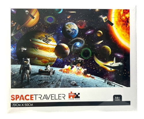 Puzzle Space Traveler Calidad Ideal Premium 1000 Piezas