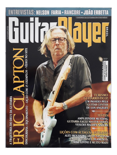 Guitar Player Nº 186 Eric Clapton, Flamenco, Santana, Levine