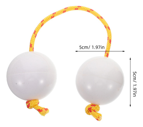 2 Pares De Bolas De Percusión Africanas Shaker Ball Shak
