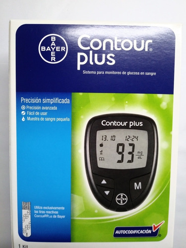 Medidor De Glucosa Contour Plus (kit Nuevo)