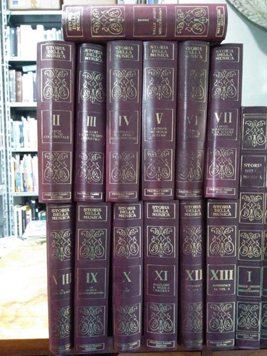 Storia Della Musica (13 Volumes + 13 Volumes Com Discos) Completa (Usado)