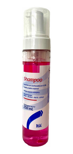 Shampoo Seco Gluconato De Clorhexidina Al 0.12% Cabello