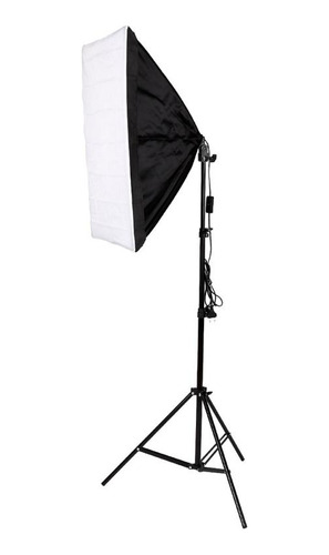 Softbox Luz Para Fotografia Video Con Atril 4 Portalamparas