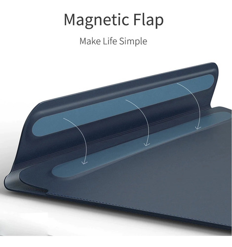 Imagem 4 de 6 de Bolsa Case Wiwu Skin Pro Para Macbook Pro 13.3 Polegadas