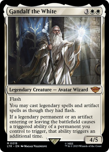 Magic Gandalf The White The Lord Of The Rings