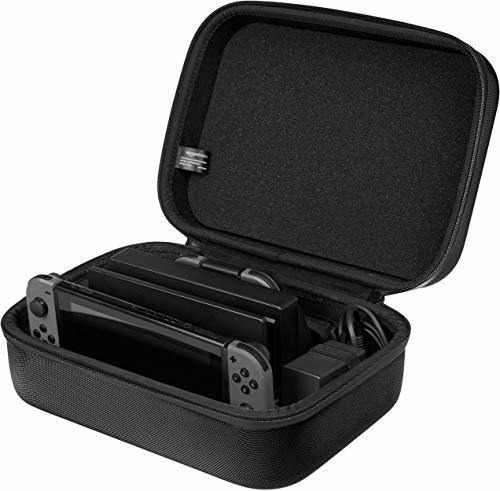 Funda De Viaje Y Almacenamiento Para Nintendo Switch Negro