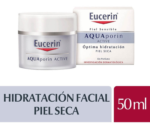 Eucerin Crema Facial Aquaporin Active Piel Seca 50 Ml