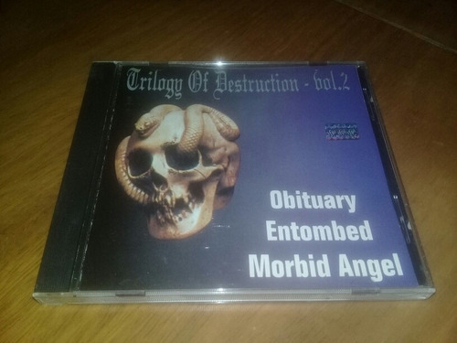 Obituary Entombed Morbid Angel Trilogy Live 1990/91 Cd 