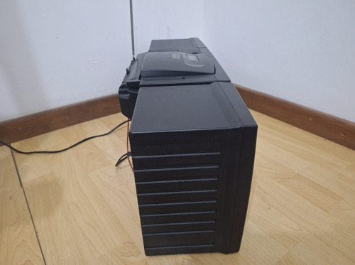 Minicomponente Radiograbador Samsung Portátil Cd Andando Negro 20 W (Usado)