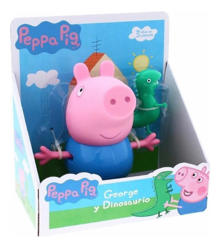 George Pig Y Dinosaurio - Familia Peppa Pig- Fotorama