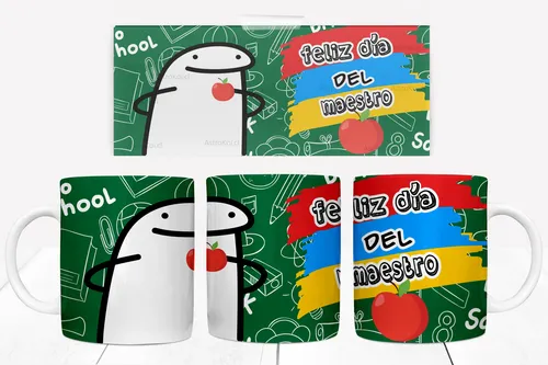comprar Taza Tazón Feliz Día Del Maestro Profesor Regalo Meme 325ml