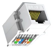 Comprar Jack Coupler Rj45 Cat6 Hembra Conectores Rj45 Cable De Red