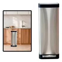 Comprar Tachos De Acero Con Pedal De 30 Litros \u002F Ideal Para Cocinas