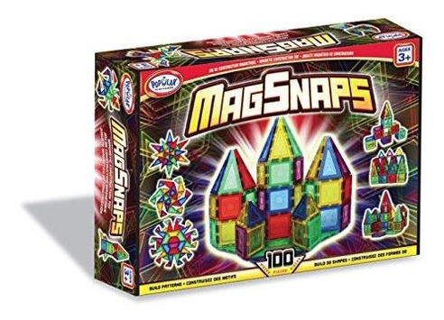 Popular Playthings Magsnaps Set 100 Piezas